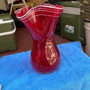 Beautiful Red Vase
